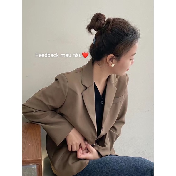 🌷Áo Blazer dáng lửng_Hàng sẵn🌷 | BigBuy360 - bigbuy360.vn