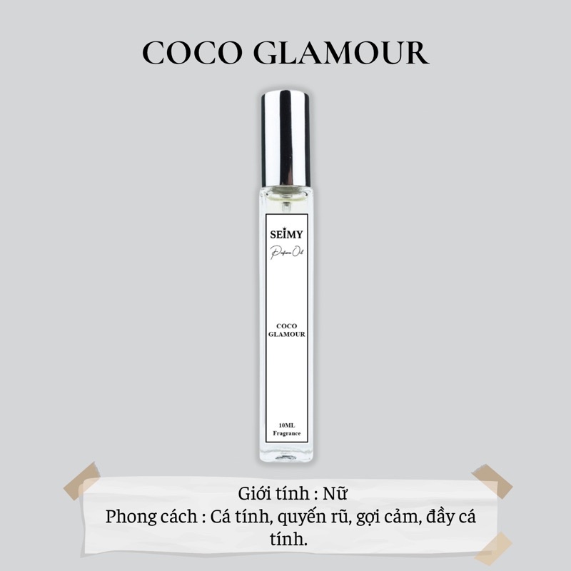 Tinh Dầu Nước Hoa SEIMY Coco Glamour | BigBuy360 - bigbuy360.vn