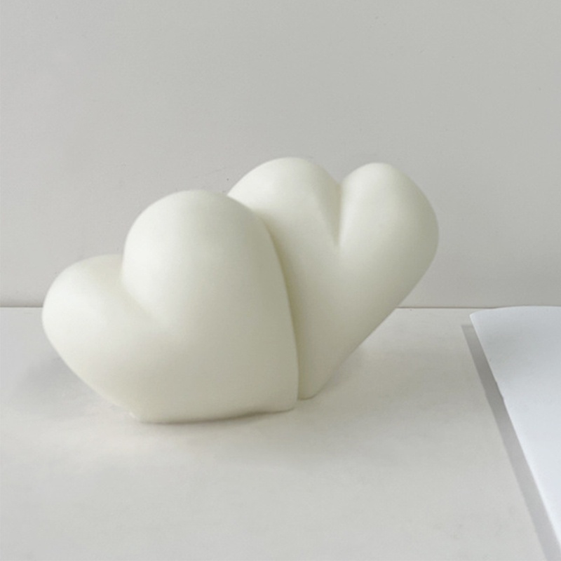 Khuôn Silicone Làm Nến 3D Hình Trụ DIY