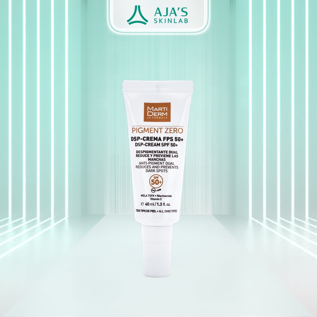 Kem Chống Nắng Làm Sáng Da, Mờ Sắc Tố - MartiDerm Pigment Zero DSP SPF 50+ Cream (40ml) - AJA'S SKINLAB