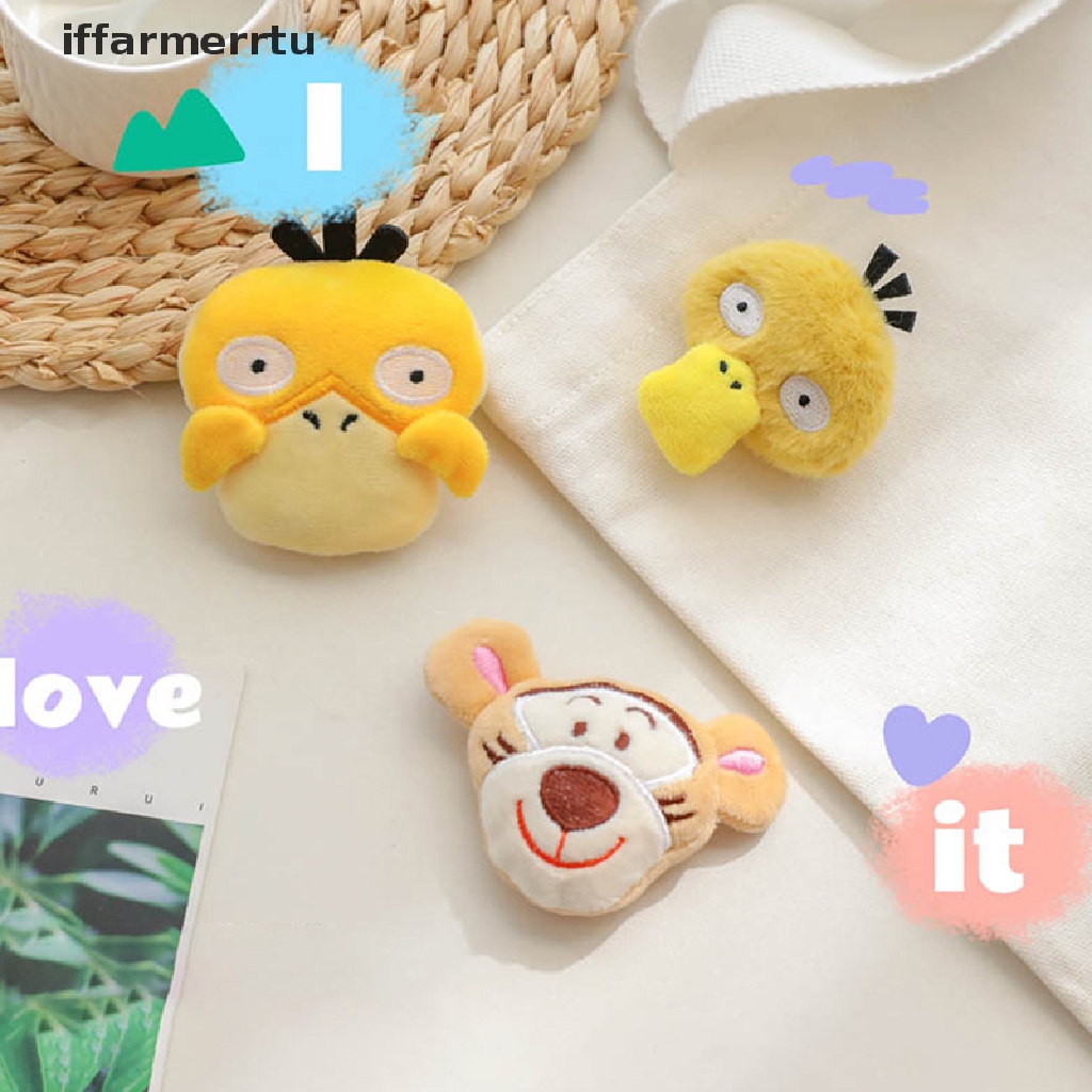 DISNEY Ghim Cài Áo Khoác / Túi Xách Hình Chú Gấu Winnie / Hổ Nhồi Bông Dễ Thương DIY