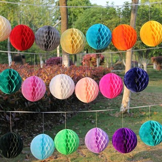 Lồng Đèn Giấy Nhiều Màu 15 / 20 / 25 / 30cm