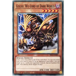 [Thẻ Yugioh] Goldd, Wu-Lord of Dark World |EN| Common