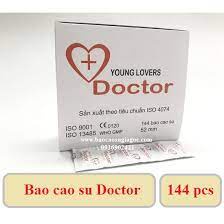 Bao cao su DOCTOR hộp 144 cái