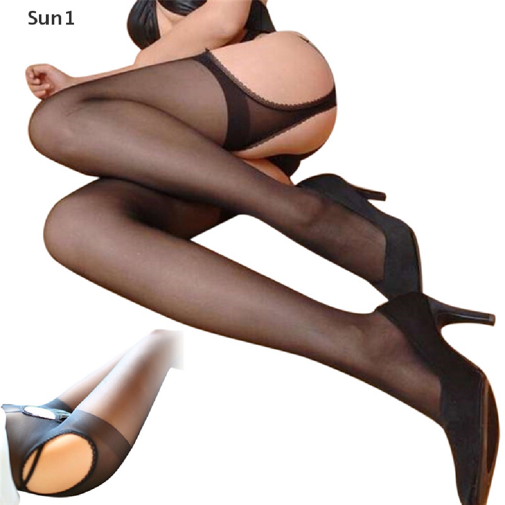 Sun1 > Quần Tất Đen Hở Đáy Siêu Co Giãn Gợi Cảm Cho Nữ