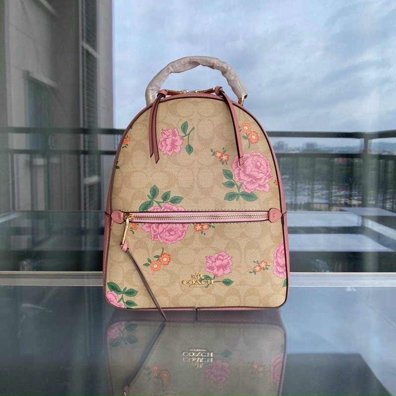 Balo nữ Coach Jordyn backpack in hoa