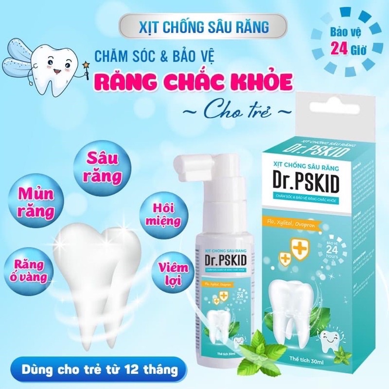 Xịt Sâu răng miệng Dr pskid Vạn Tam