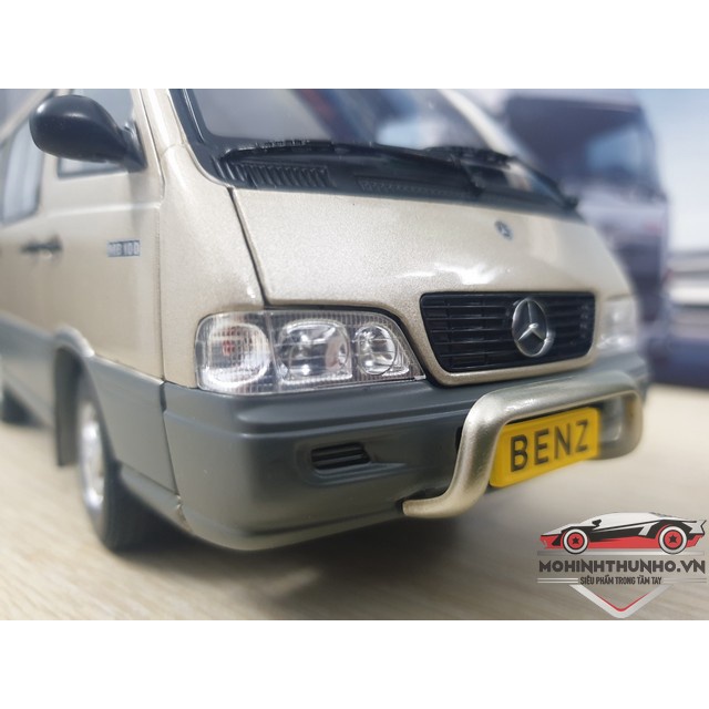 Xe mô hình Mercedes MB100, tỉ lệ 1:24