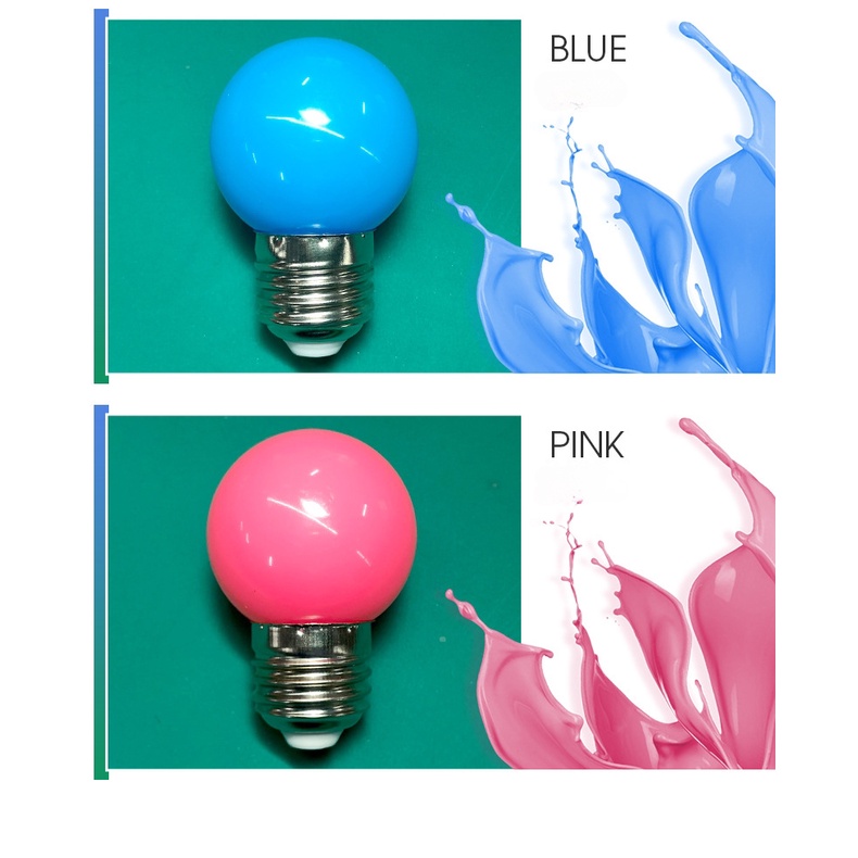 [BH 1 Năm] Bóng Đèn Chanh, Bóng Led 1W Đổi Màu Trang Trí Nhà Cửa , Led RGB Nháy Đổi Màu Tự Động ,Giá Rẻ ,Chống Nước | BigBuy360 - bigbuy360.vn