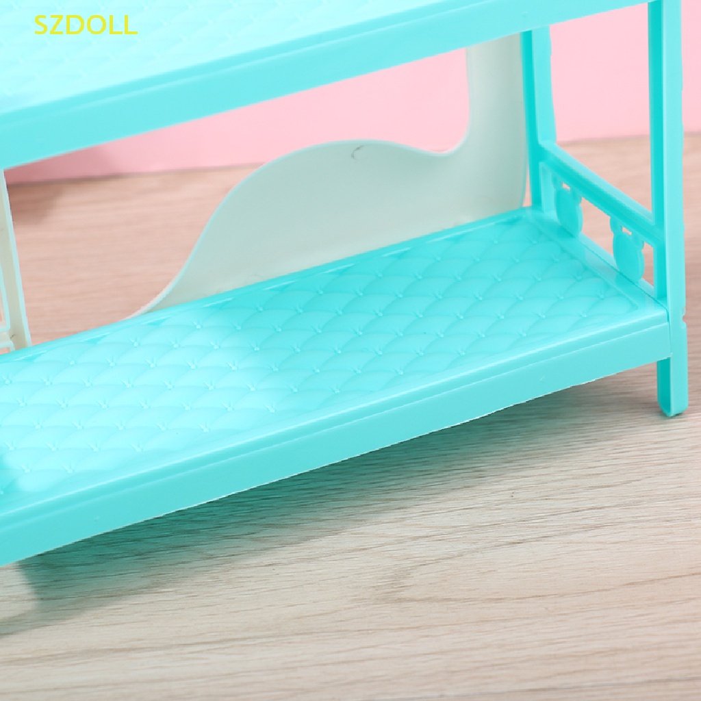 1 Mô Hình Giường Đôi Khủng Long DIY Trang Trí Nhà Búp Bê