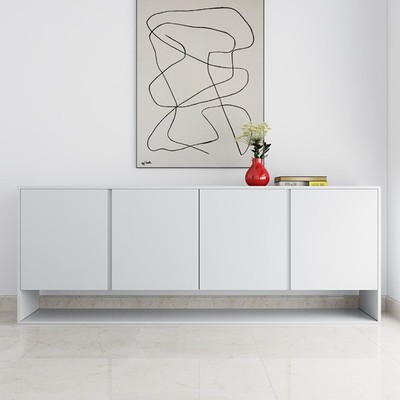 NORDIC, Tủ đựng đồ lưu trữ 4 ngăn STO_015, 210x45x80cm, tủ gỗ Scandi Home