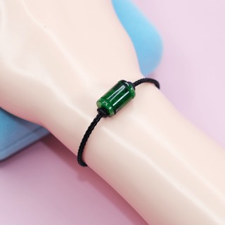 Vòng tay may mắn lu thống sơn thuỷ xanh đen hợp tất cả các mệnh UPCARA