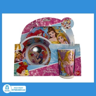 Bộ Chén Đĩa Ly Melamine Mickey Cho Bé