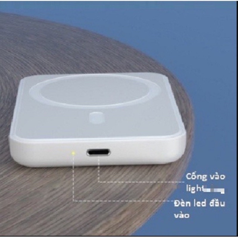 Sạc dự Phòng Không Dây từ Tính Dành cho Iphone : x/xsm/11/11pro/11promax/12/12pro/13/13prm/14/14promax
