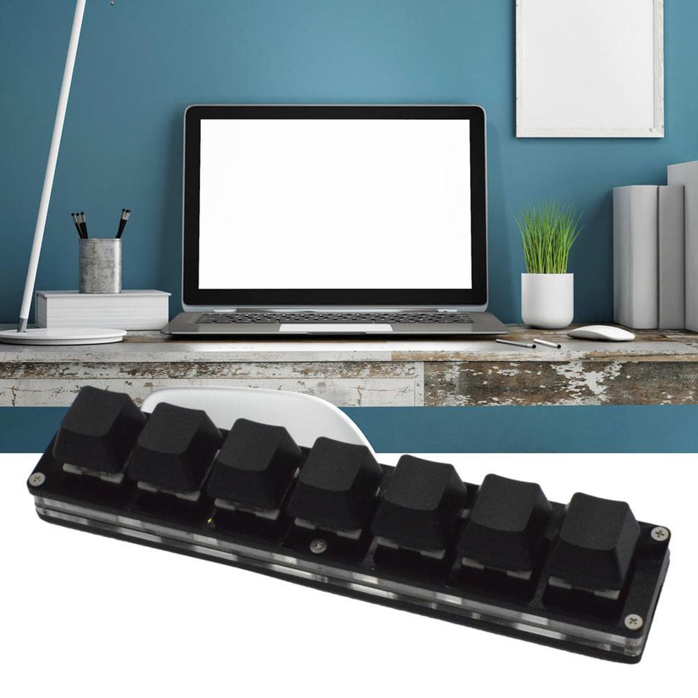 Bàn Phím Cơ OSU Mini 7 Phím Hỗ Trợ Lập Trình E4W8