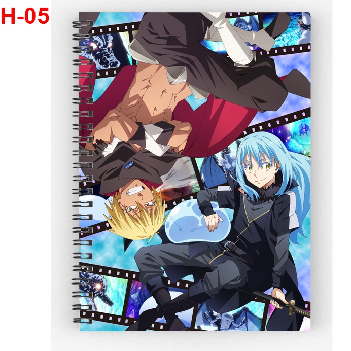 Sổ Lò xo , sổ gáy xoắn anime Tensei Shitara Slime Datta Ken - Rimuru Tempest