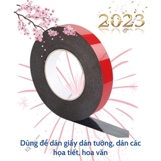 Băng Keo Xốp Đỏ 2P4 (24cm), 5P (50cm)
