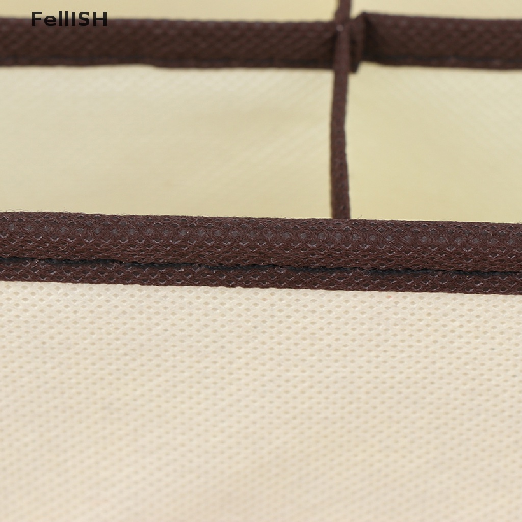 1 Hộp Đựng Vớ / Cà Vạt Chia 24 Ngăn Tiện Dụng 439br