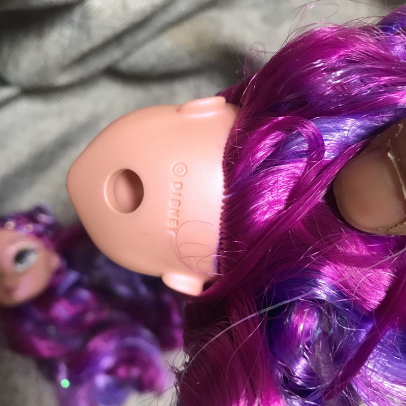 Mới Đầu Búp Bê bjd Tóc Tím 3d Tỉ Lệ 1 / 6