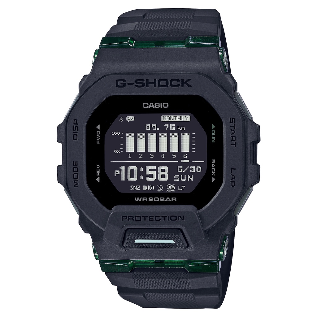 Đồng Hồ Nam Dây Nhựa Casio G-Shock GBD-200UU-1DR Chính Hãng - GBD-200UU-1 Bluetooth