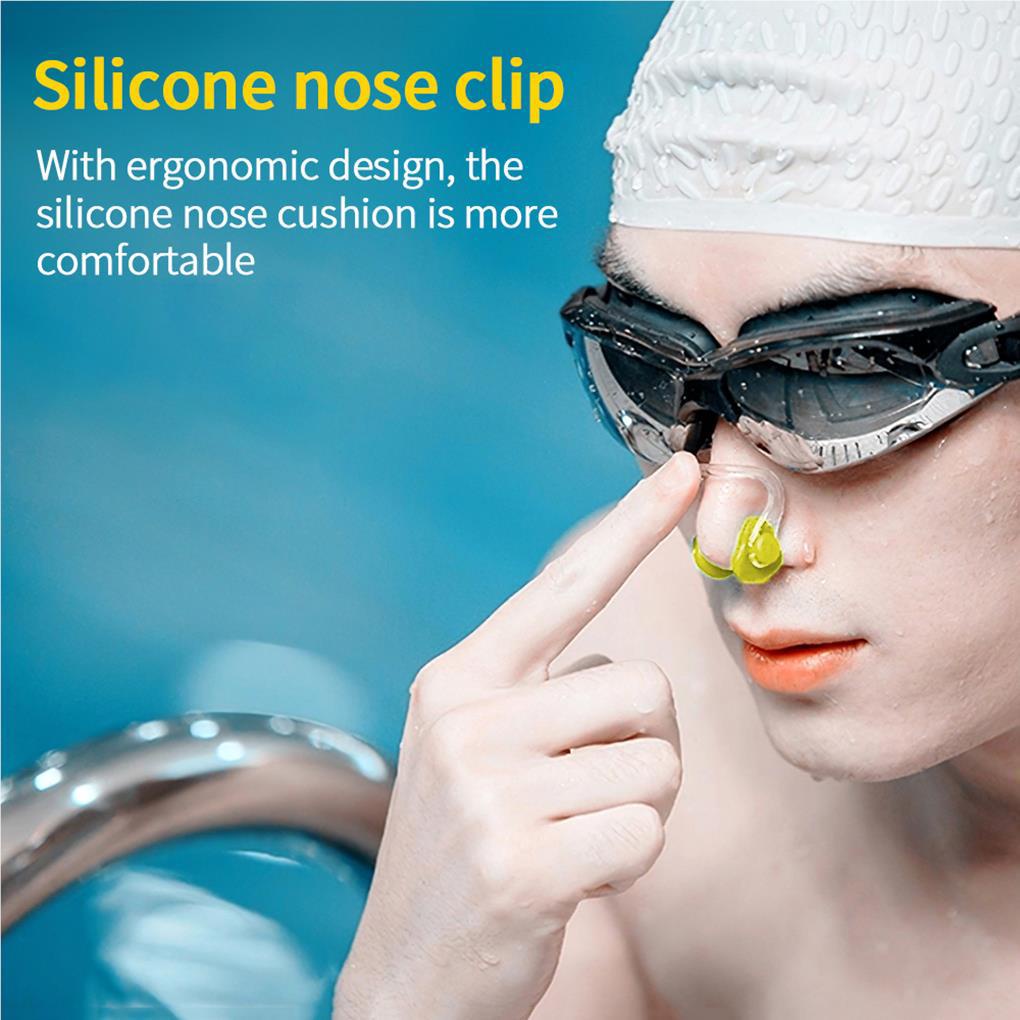 Set 10 Kẹp Mũi / Bịt Tai Chống Trượt / Thấm Nước Tiện Dụng Khi Đi Bơi / Lặn Biển