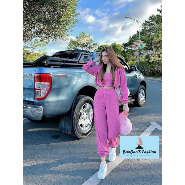 Set nhung tăm hồng 3 món siêu hot