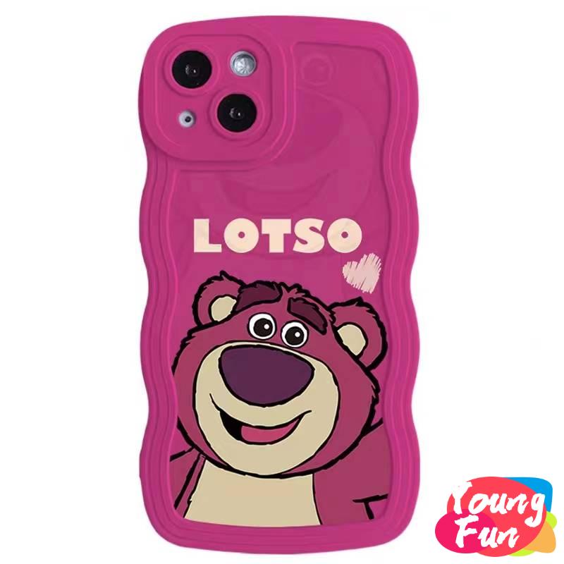 Gấu dâu tây ốp lưng iPhone 6Plus 6sPlus 6 6s 7Plus 8Plus 7 8 SE2020 X Xs Xr  11 11Promax XsMax 13 13Pro 13ProMax Biến động