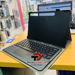Bao da kèm bàn phím samsung galaxy tab s7 fe, tab s7+ plus, tab s8+ plus có bàn di chuột trackpad