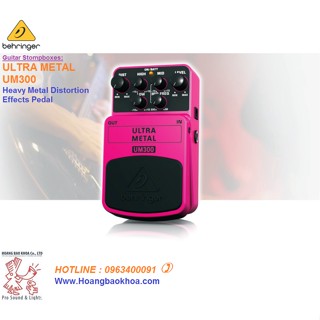 UM300 Distortion Behringer - Pedal Ghita Behringer