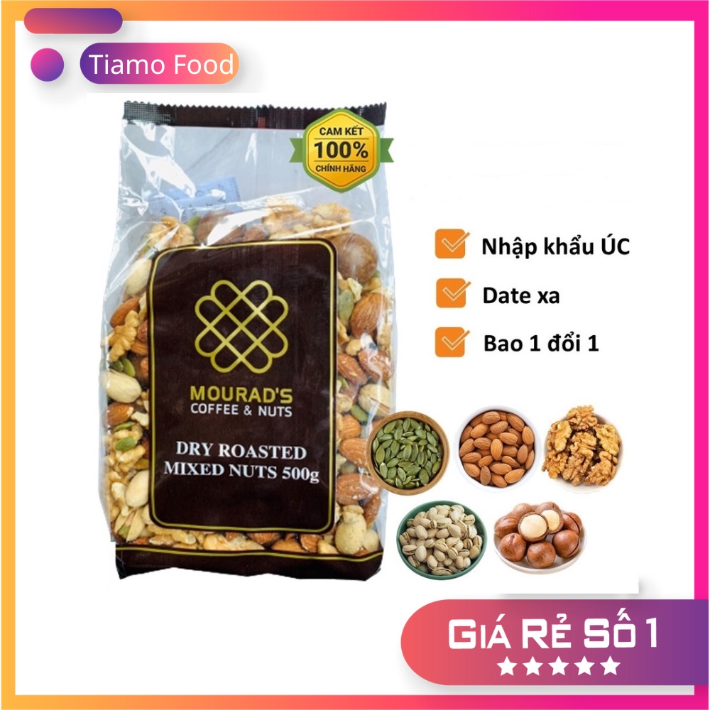Hỗn hợp Hạt Mourad Úc cao cấp (500g) [HSD 2025]