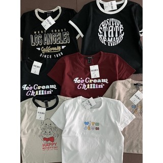 crop baby tee in thun cotton [mẫu mới 2023]