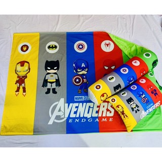 Vỏ gối và chăn Avengers (bán lẻ từng món)