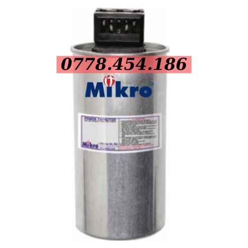 Tụ bù khô MIKRO 3P 10KVAr 440V ( MKC-445100KT ) , liên hệ O778454186