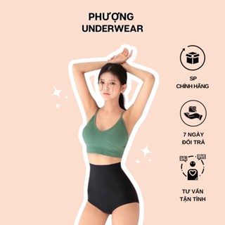 Quần gen bụng mặc váy body lưng cao