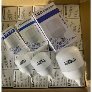 Bóng đèn led 50w 30w 20w siêu sáng,siêu tiết kiệm điện, led bulb trụ tròn bảo hành 12 tháng