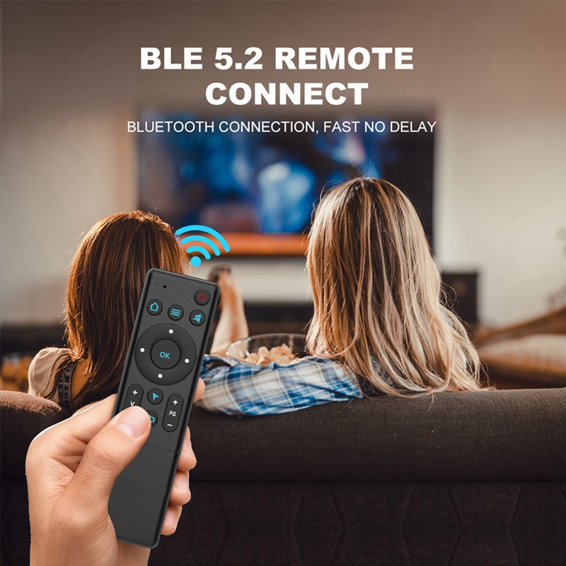 Chuột Bay m5 bluetooth 5.2 Không Dây Điều Khiển Từ Xa Cho tv Thông Minh / Máy Chiếu / tv box