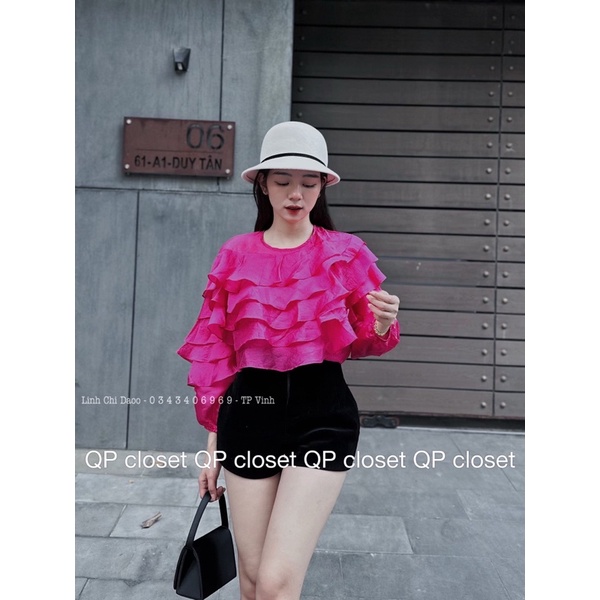 Sơ mi bèo 5 tầng