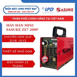 Máy hàn mini Sasuke mini ZX7-200F chuyên gia đình và thợ nhỏ gọn dễ dàng sử dụng chính hãng 100%