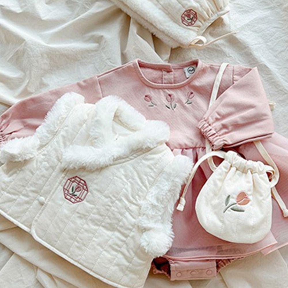 Túi Dây Rút Đeo Vai 15H Họa Tiết Khủng Long / Hoa Tulip / Sóc Dễ Thương Cho Bé