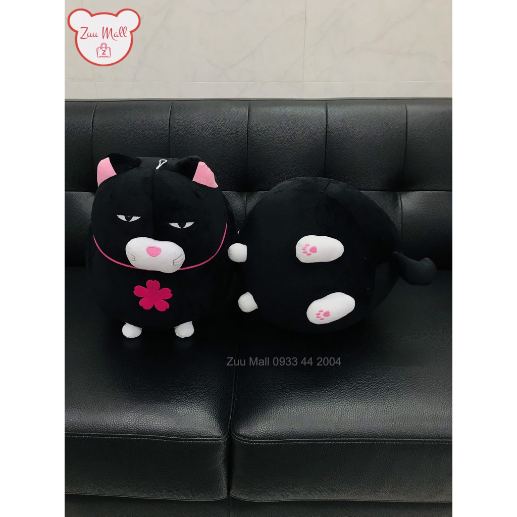 Mèo đen gấu bông