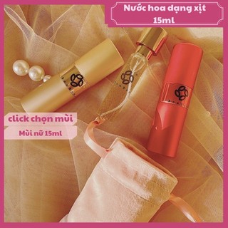 Nước hoa xịt NỮ 15ml | Nước hoa Bòu
