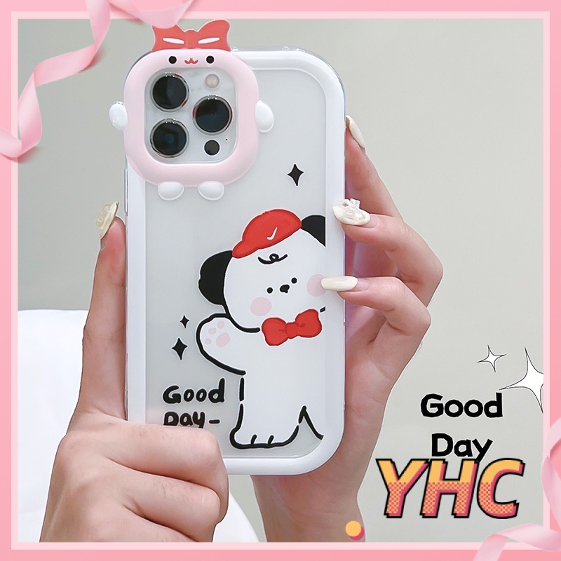 Ốp lưng Ống kính quái vật nhỏ nơ phim hoạt hình dễ thương iPhone 6 / 6S / 6splus / se / 7 / 7plus / 8 / 8plus / X / xs / xsmax / 11 / 12 / 13 / 14 / Plus / Pro /pro max-6005