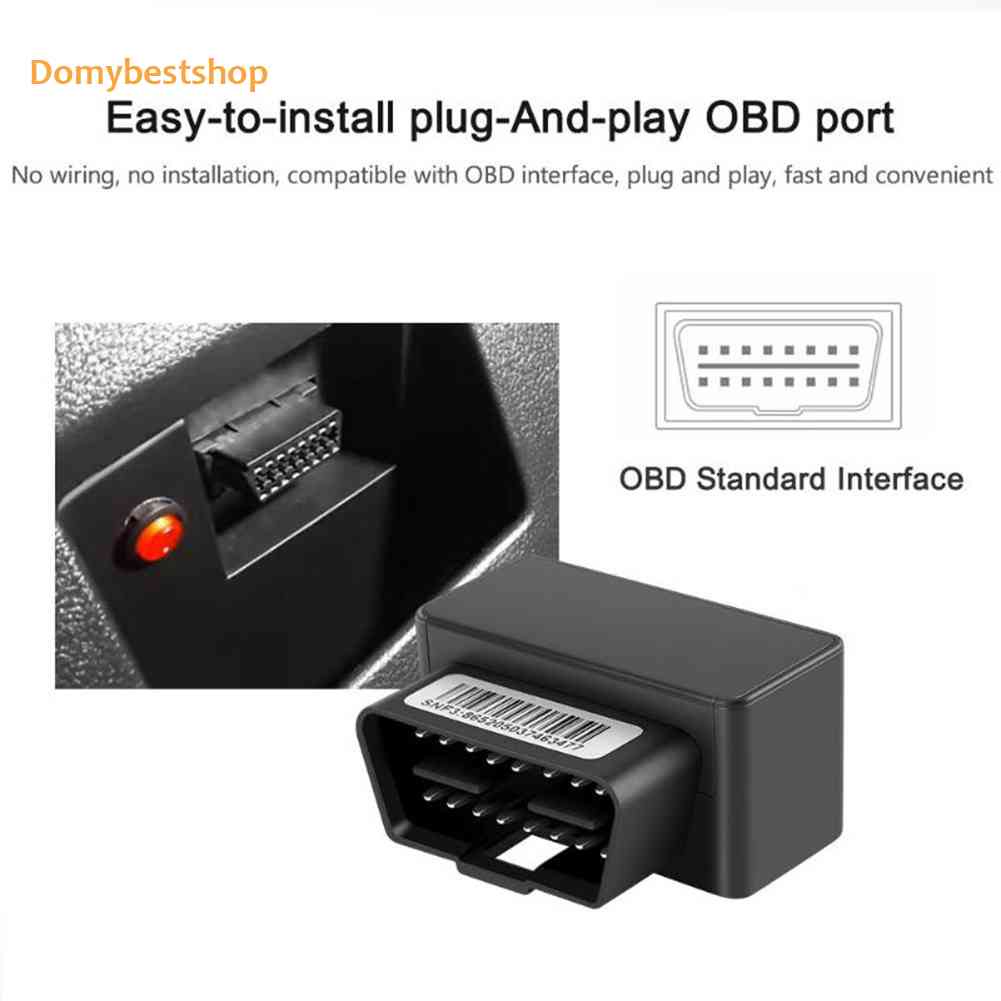 Thiết Bị Định Vị GPS OBD II 16 Pin OBD2 GSM Chống Nước Cho Xe Hơi