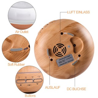 U-Kiss Ultrasonic Aroma Diffuser Human Body Induction Essential Oil Diffuser.