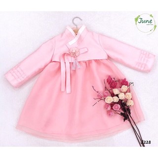 Set đầm hanbok Hàn Quốc dễ thương cho bé