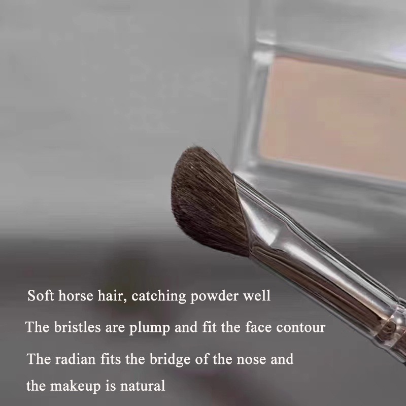 Cọ Trang Điểm Mũi Bằng Lông Ngựa Pony Nhuộm Màu Chân Mày Ngón Tay Hình Động Vật