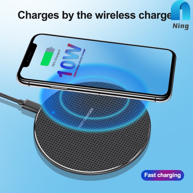 Đế Sạc Không Dây Bằng Hợp Kim Nhôm Siêu Mỏng