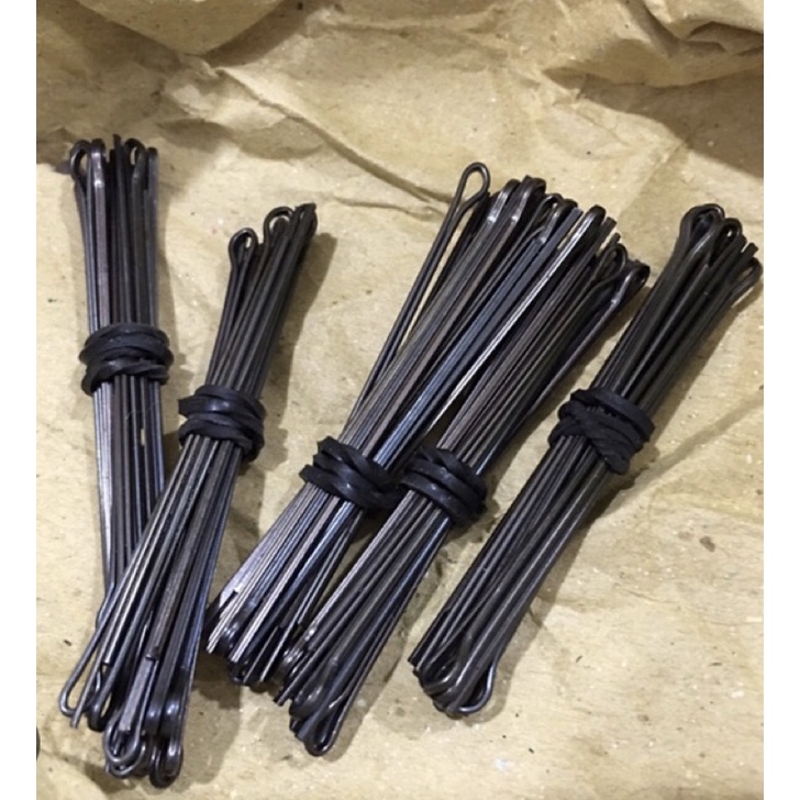 Lẻ 1 bó Ghim tóc xẹt tâm màu đen ( dài 5,5cm bó 15-20 cây)