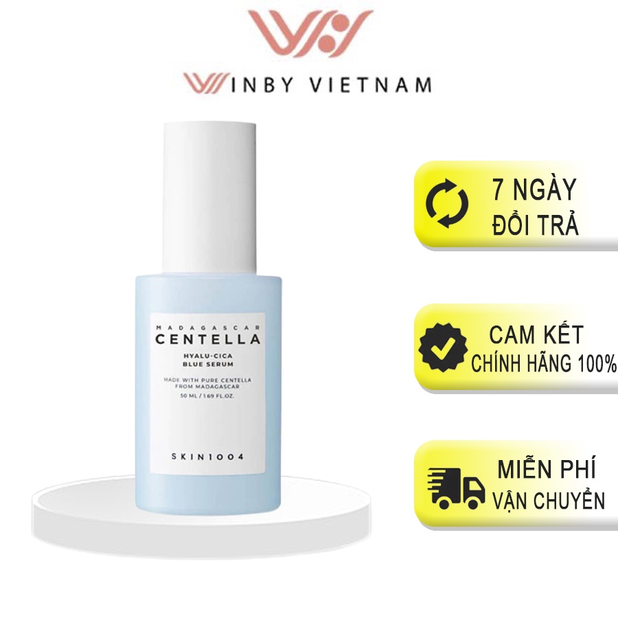 Tinh chất cấp ẩm Skin1004 Madagascar Centella Hyalu-cica Blue Serum 50ml