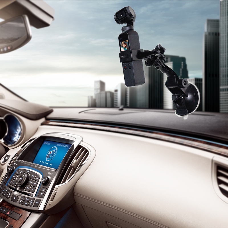 Giá Đỡ Máy Ảnh DJI Osmo pocket 2 mini Có Giác Hút Gắn Xe Hơi Tiện Dụng